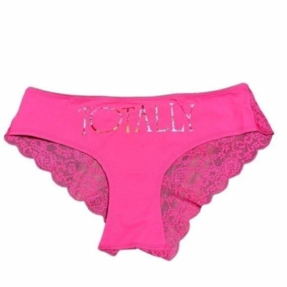 NWT Victoria’s Secret PINK Lace Cheeky Underwear